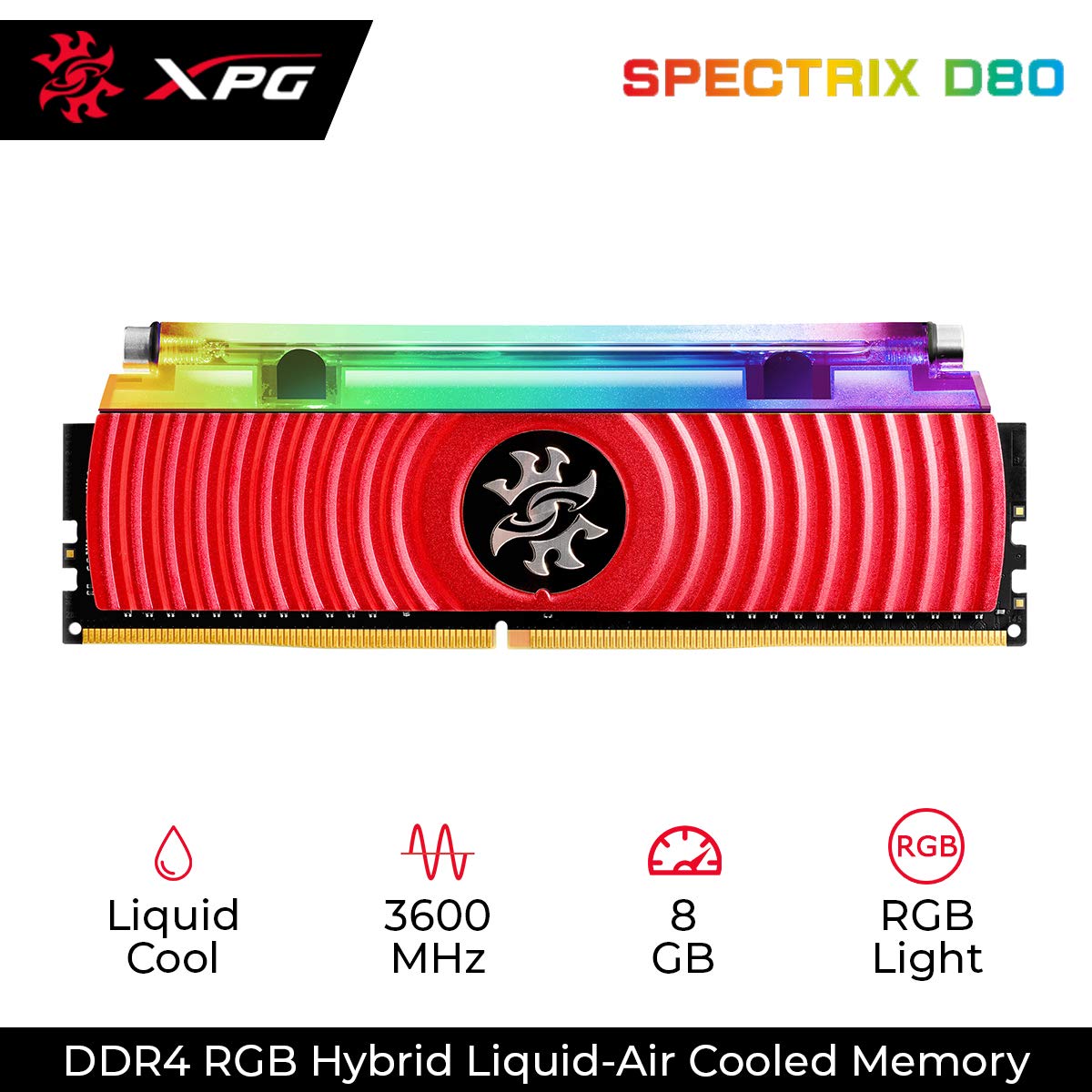 XPG SPECTRIX D80 DDR4-3600MHz 液体冷却RGB デスクトップPC用 メモリ8GB×2枚 AX4U360038G17-DR80 714MmBqzkwL._UF1000,1000_QL80_.jpg