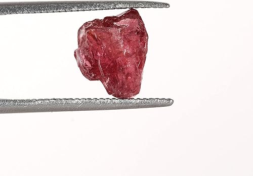 Miniatura 2 de GEMHUB Piedra natal cruda de enero, granate áspero, 3.45 quilates, piedra preciosa para envolver alambre, cristal curativo para envolver alambre, M,