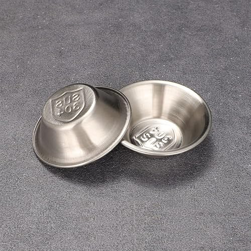 Miniatura 7 de 8 moldes para tarta de huevo, molde de acero inoxidable para hornear cupcakes, moldes de postre reutilizables para la cocina del hogar (M)