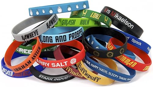 Miniatura 4 de Pulseras de silicona personalizadas a granel 30/100/500/1000 unidades con texto de imagen, imágenes prediseñadas, logotipo, mensaje, pulseras de