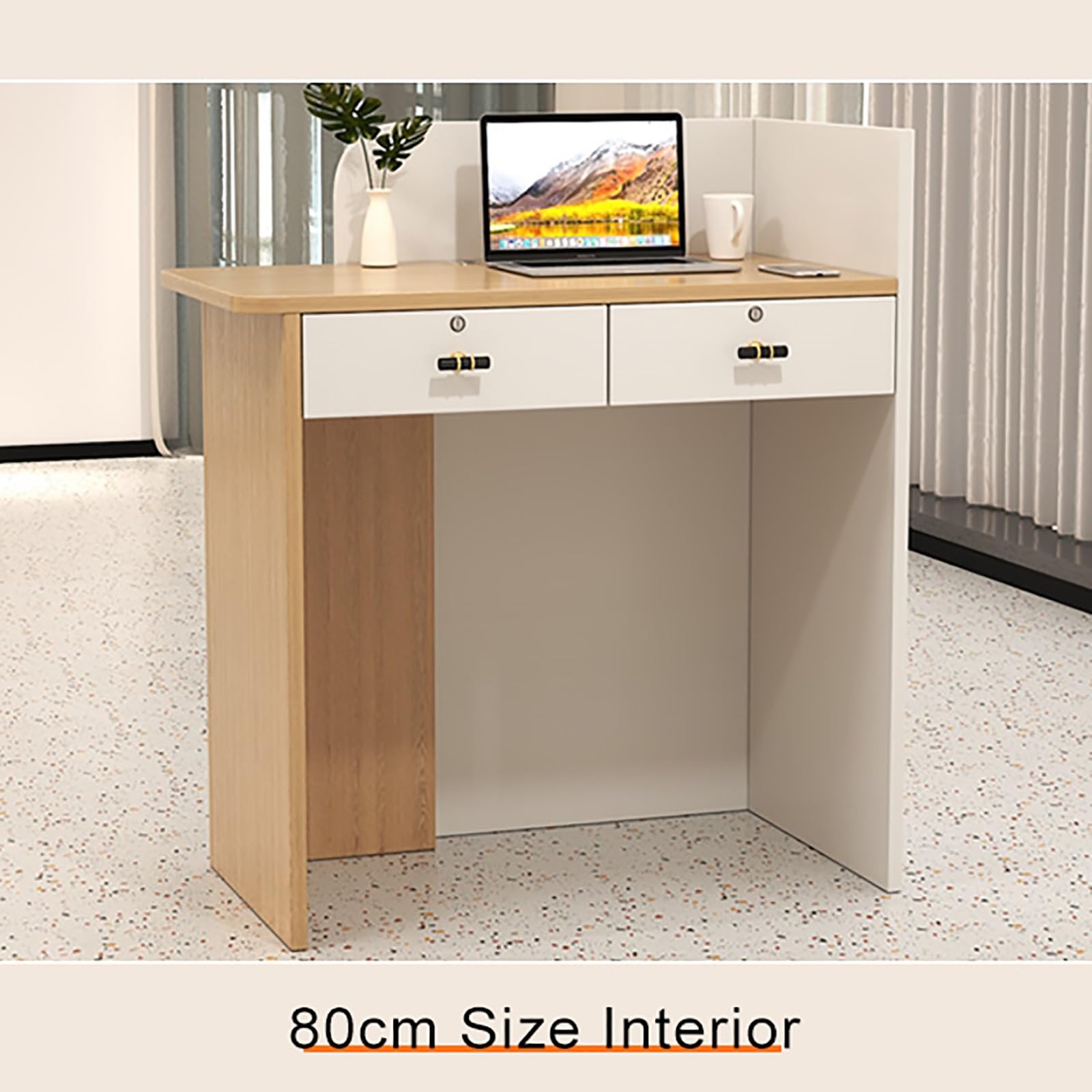 Amazon.co.jp: 受付カウンターテーブル モダンなウェルカム