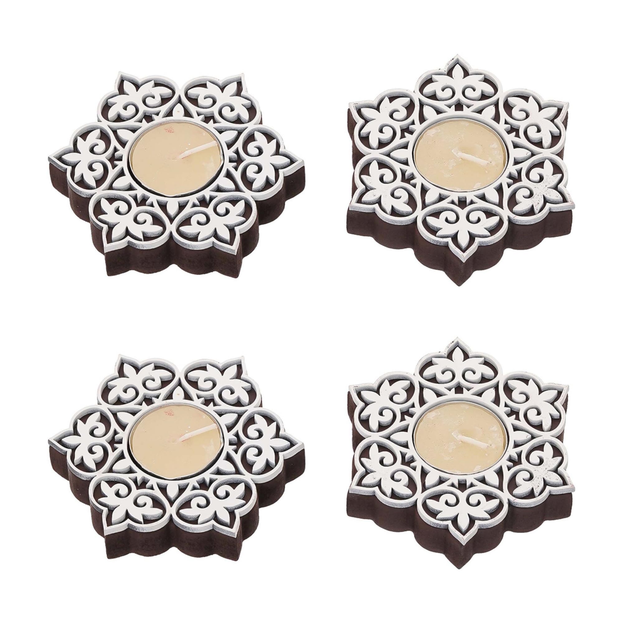 Houten theelicht Kaarslont - Cozy Design Houten theelicht Kaarslont - Cozy Design