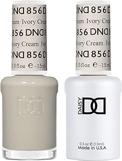 DND Gel Polish Set, Sheer Collection, UV/LED GelPolish and Air Dry Nail Lacquer, Matching Chip-Free Polish Duo, 0.5 Fl Oz Each