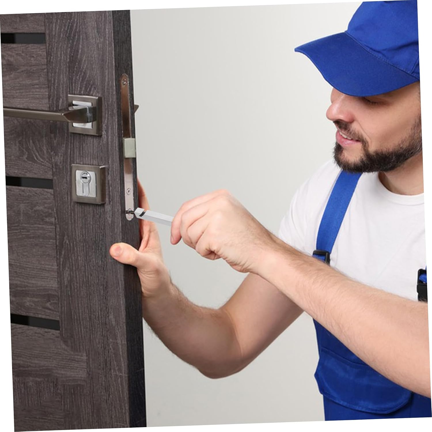 Security Door Strike Plate Hinge Gap Alignment Adjuster Tool Repair