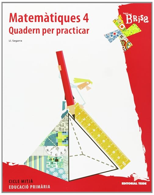 Portada de Quadern Matematiques 4º Primaria Projecte Brisa Catala