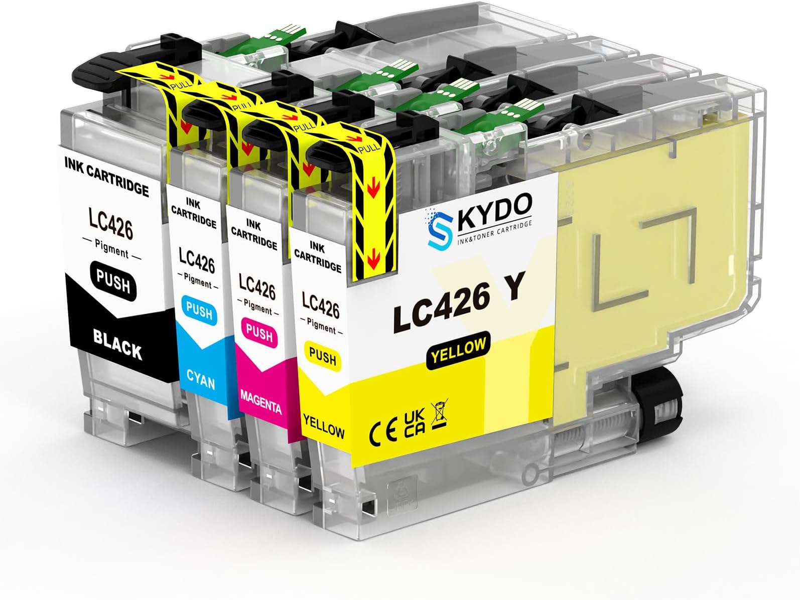 LC421XL LC421 XL Cartucce d'inchiostro Multipack Compatibile per Brother LC421XL LC421 LC421XL per Brother DCP-J1050DW MFC-J1010DW DCP-J1140DW (8-Pack