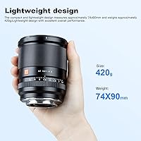 Vista 3 de VILTROX Lente de montaje de 0.512 in f1.4 F/1.4 E, lente gran angular Aps-C Prime para cámara Sony E Mount A9/a7RIV/a7RIII/a7III/a7SIII/a7C