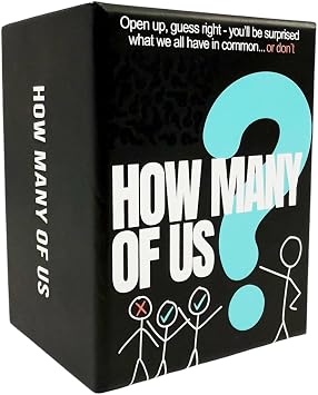 How Many of Us - Find Out How Well You Know Your Friends | The Hilarious Adult Party Game that Calls Everyone Out and Sparks Conversation