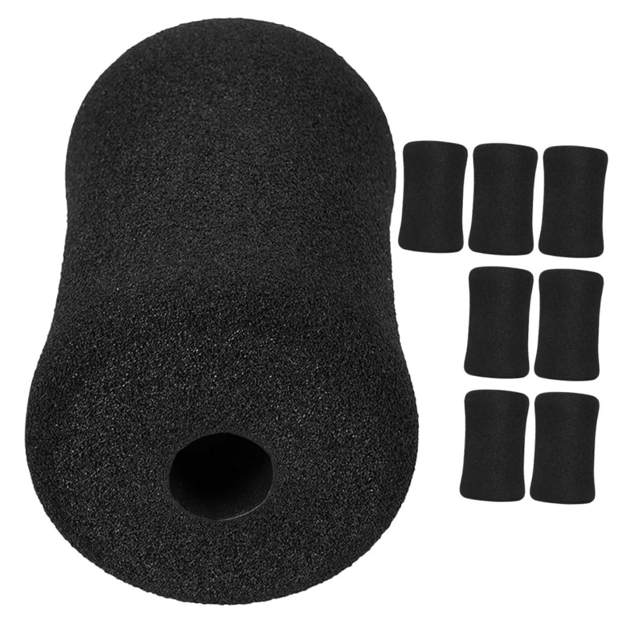 Toddmomy 3 Ensembles Housse Mousse pour Machine Extension des Jambes Coussinets De Remplacement pour Exercices Gymnase Confort Optimal pour Jambes 8 Pièces * 3