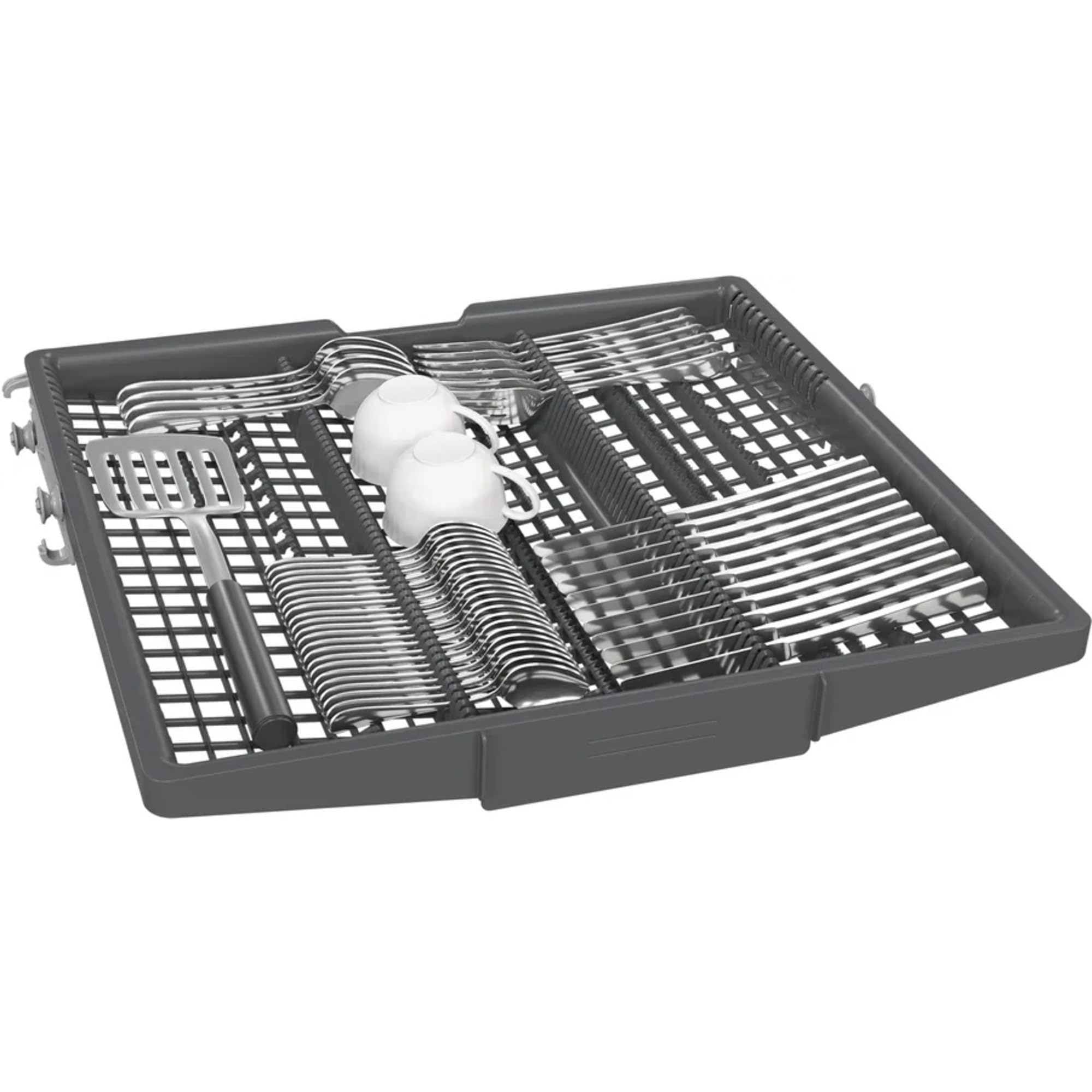Siemens SX63EX22CE, iQ300, Lavavajillas XXL totalmente integrado 60 cm, lavavajillas inteligente, fabricado en Alemania, cajón para cubiertos, varioSpeed Plus, cestas flexibles, secado automático