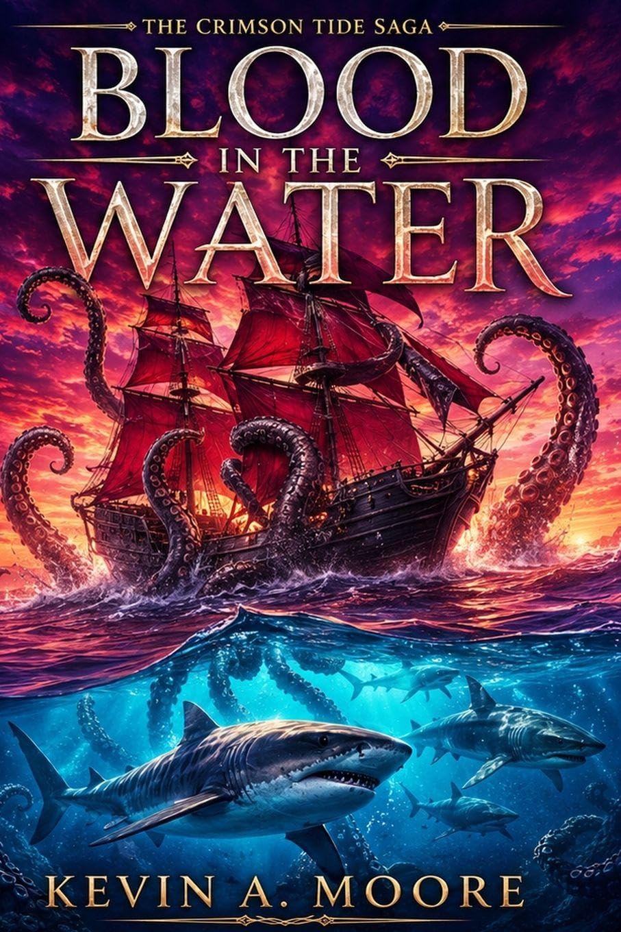 The Crimson Tide Saga Blood in the Water: Book 3
