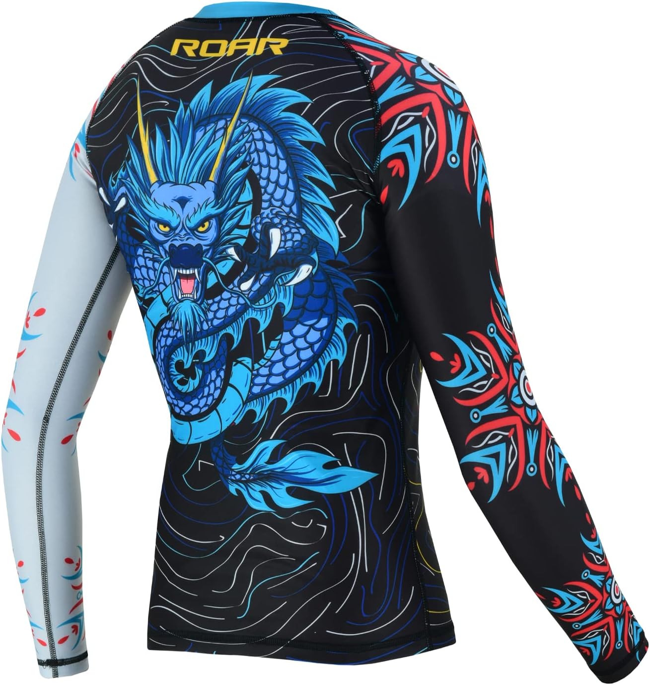 Roar BJJ Kid's MMA Rash Guard Training No-Gi and Gi Jiu Jitsu Rashguard MMA Grappling Compression Shirts Wrestling - Image 2