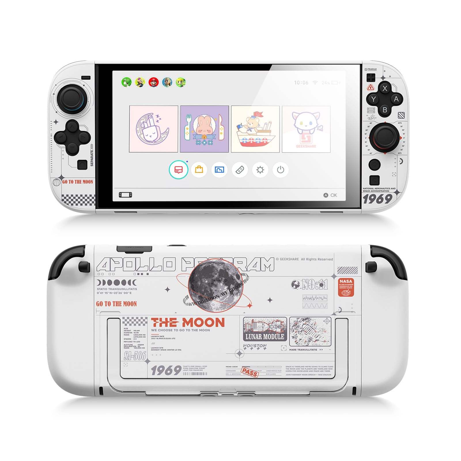 Amazon.com: GeekShare Hard Case Compatible with Nintendo