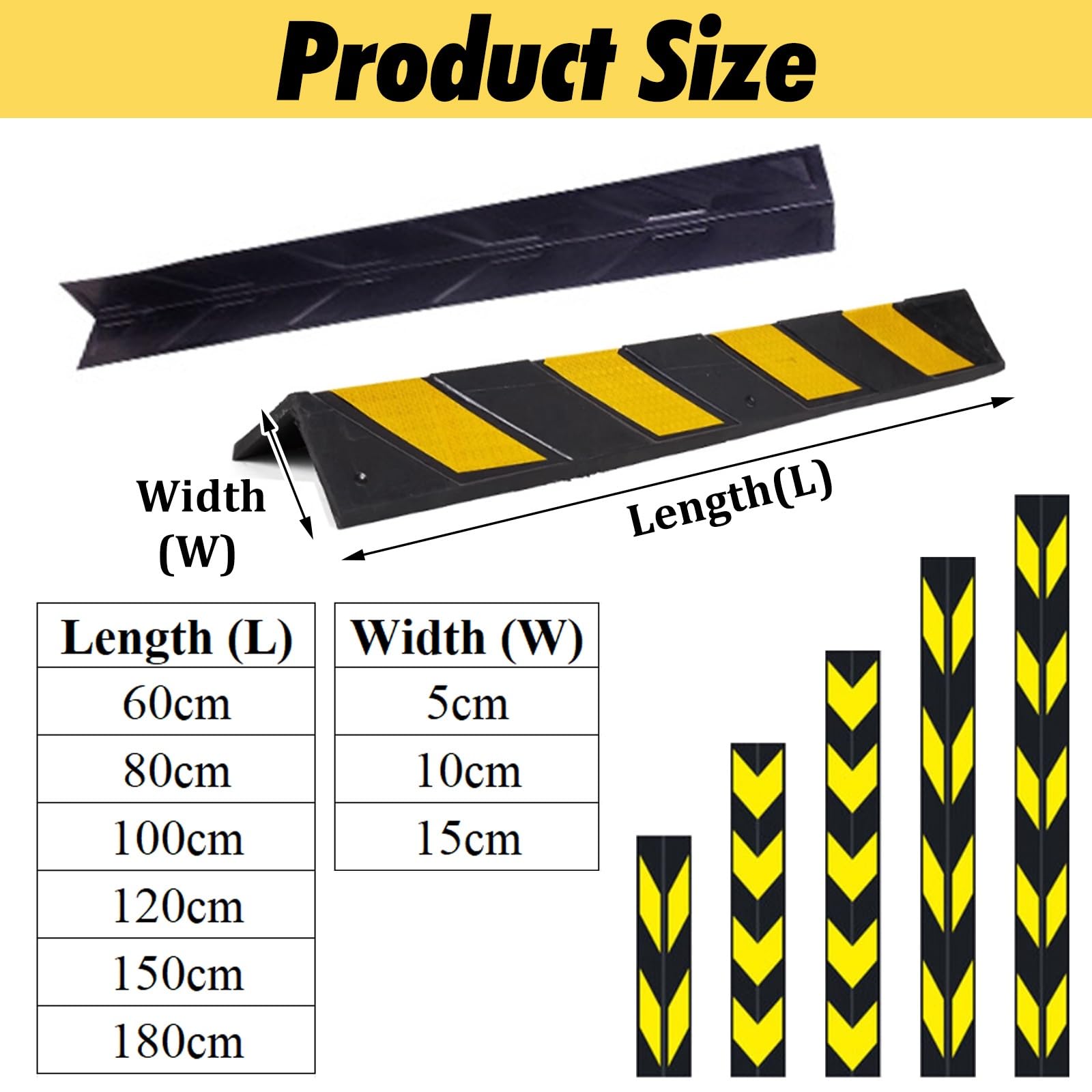 Protector de Esquinas de Pared, Protectores de Esquinas y Bordes de Pared de Alta Resistencia, Acolchado de Seguridad Universal para Postes y columnas de Garaje, protección para Puertas de a