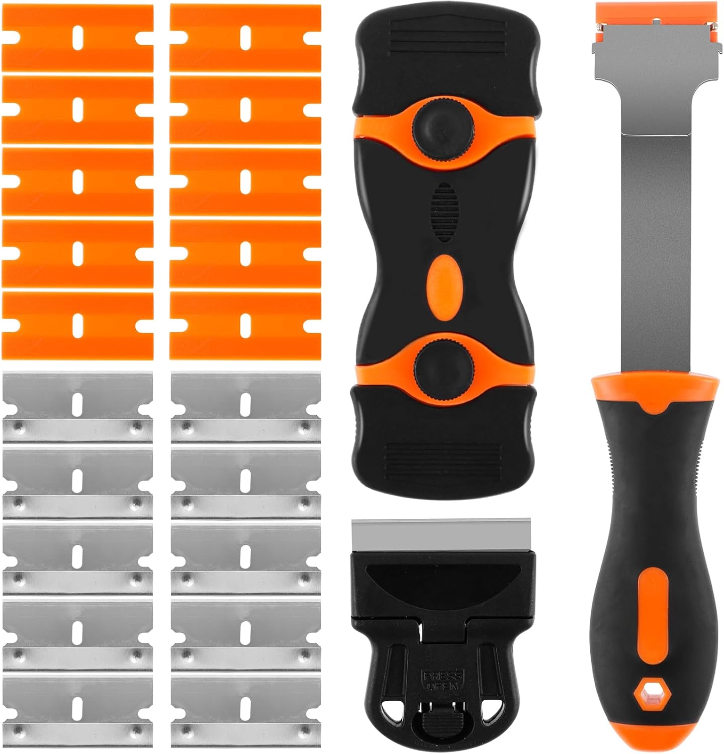 ZWSSKAKA Razor Blade Scraper 3 Pack Razor Scraper Tool W 10