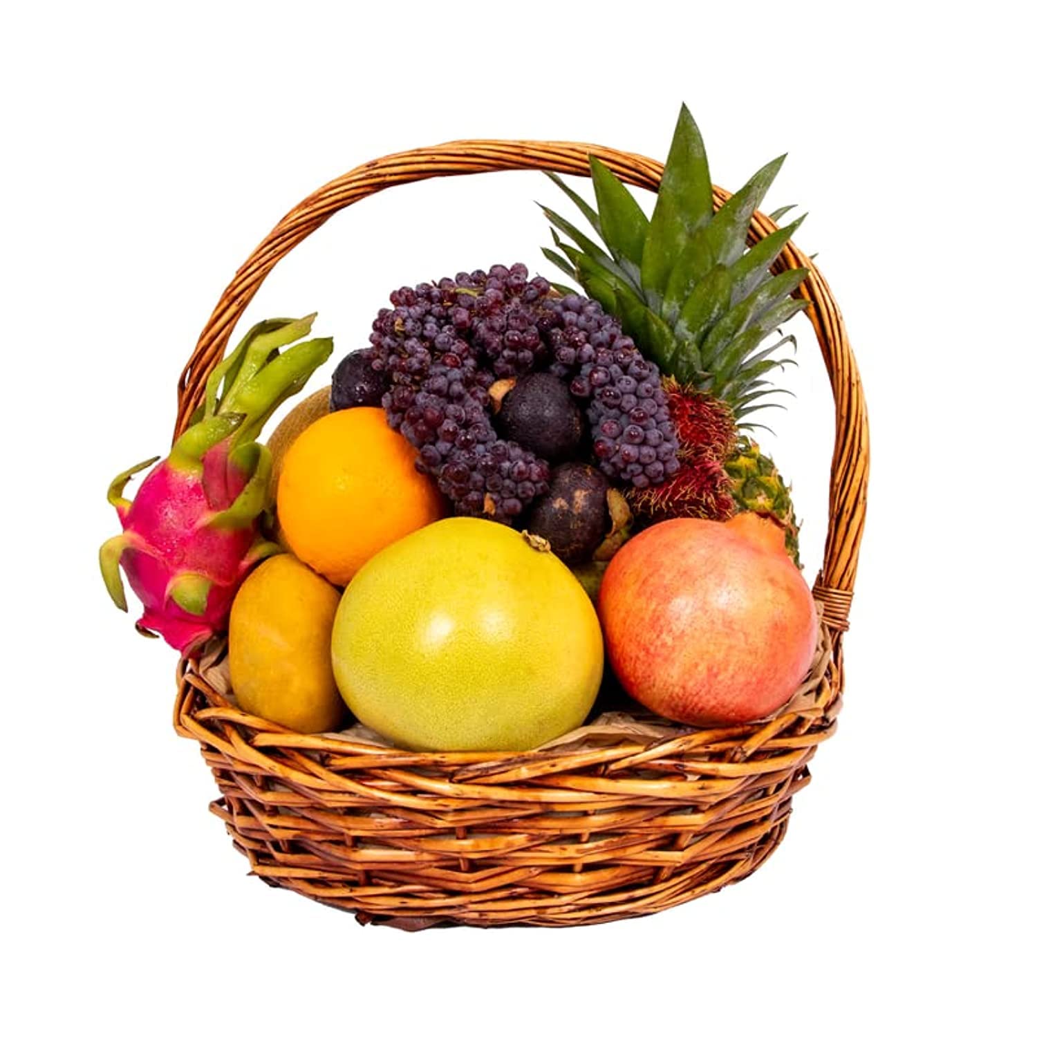 Brown Willow Decorative Storage Basket/Gift Basket/Empty Basket