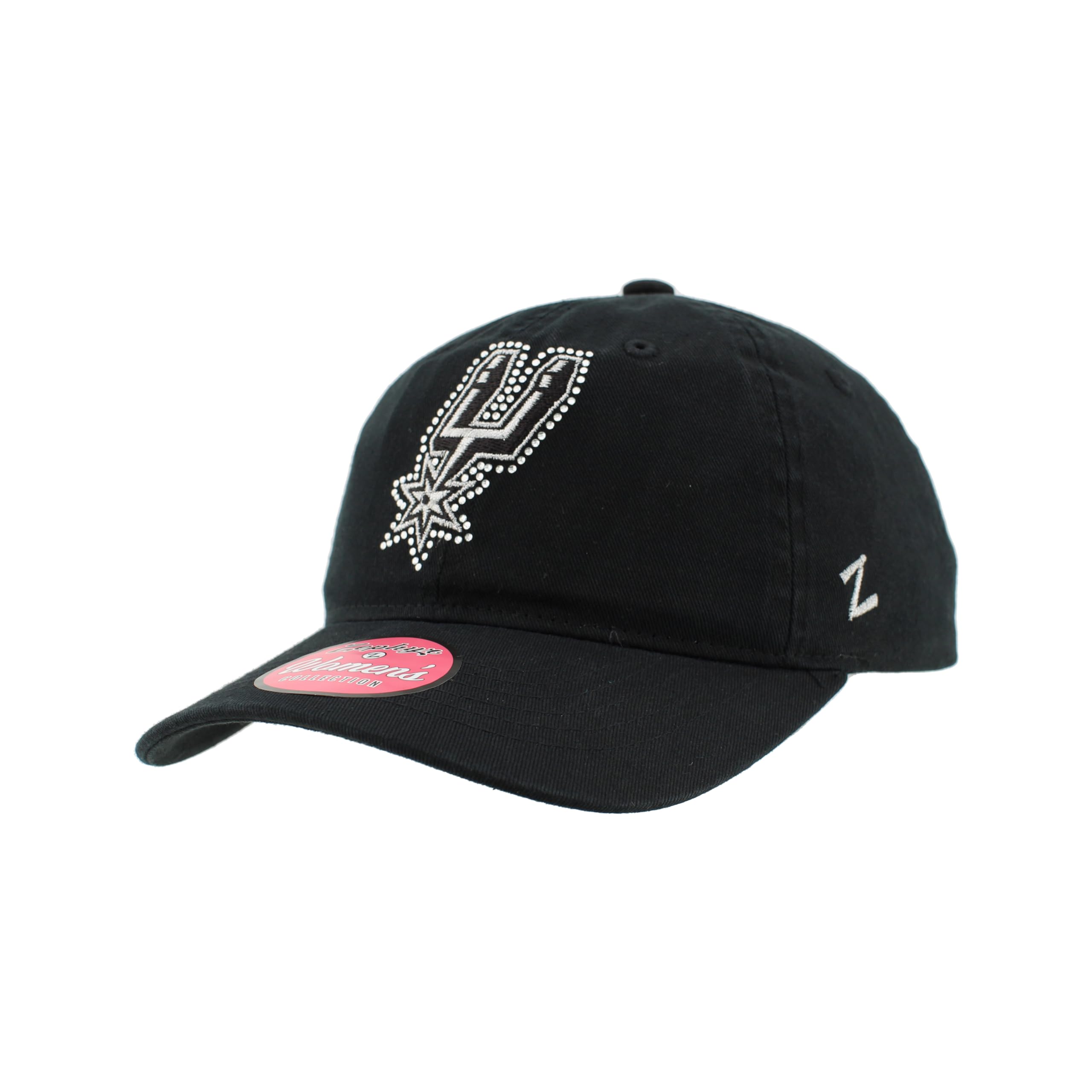 ZHATS NBA Officially Licensed Women's Adjustable Hat Girlfriend Sparkle, Team Color