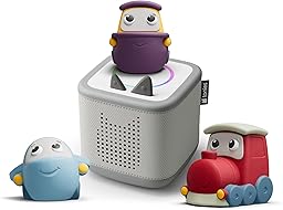 tonies Toniebox 2 Bundle Incl. My First Bauernhof Set, Meeresgrün, Audioplayer für Hörbücher, Lieder, Einschlafen und Tonieplay für Kinder