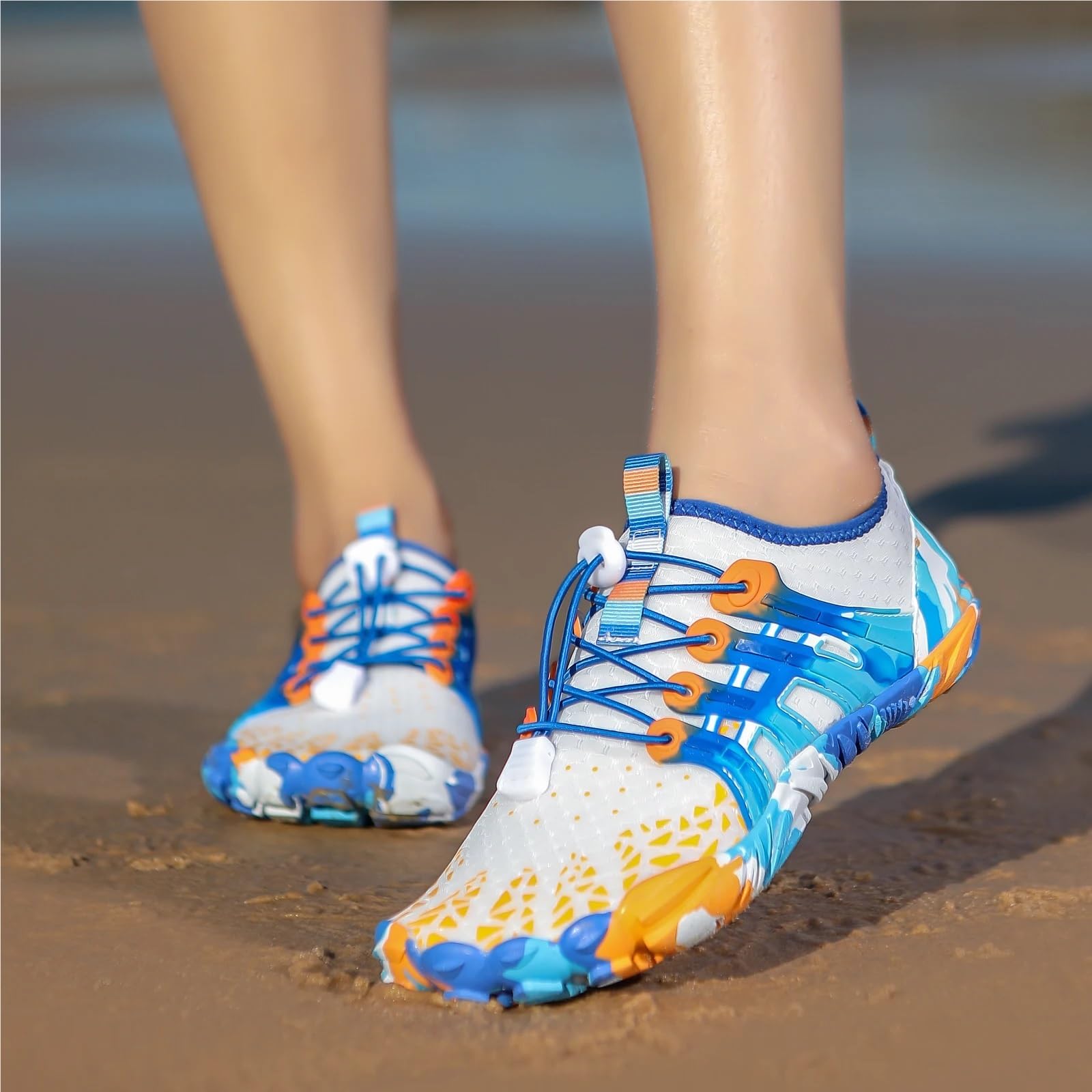 Zapatos De Agua Zapatos de natación acuáticos for mujer, zapatos descalzos de playa de secado rápido, zapatos ligeros antideslizantes for senderismo acuático, zapatos de natación acuáticos Para Surfea