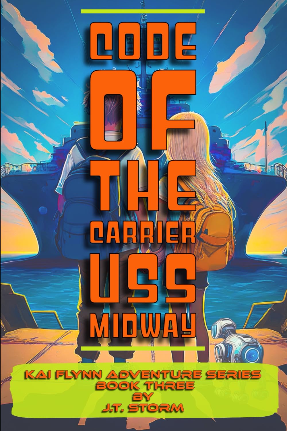 Code of The Carrier USS Midway: A STEM Mystery Adventure Series for Kids 8–12 with DIY Projects, Arduino Builds, Coding, Gadgets, Robotics, Science, ... Exploration (Kai Flynn Adventure Series)