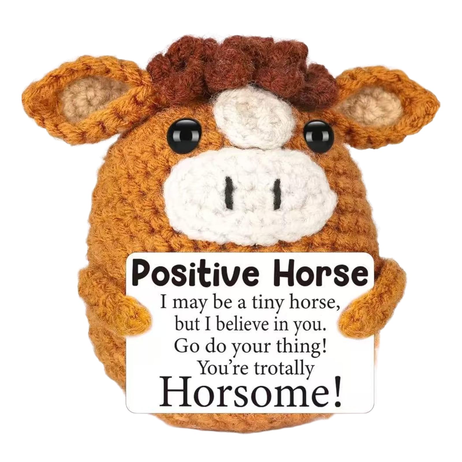 iuiiaii Horse Gifts for Women Creative Cute Horse Plush