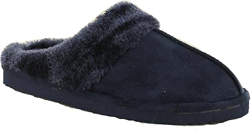 ladies black slippers size 7