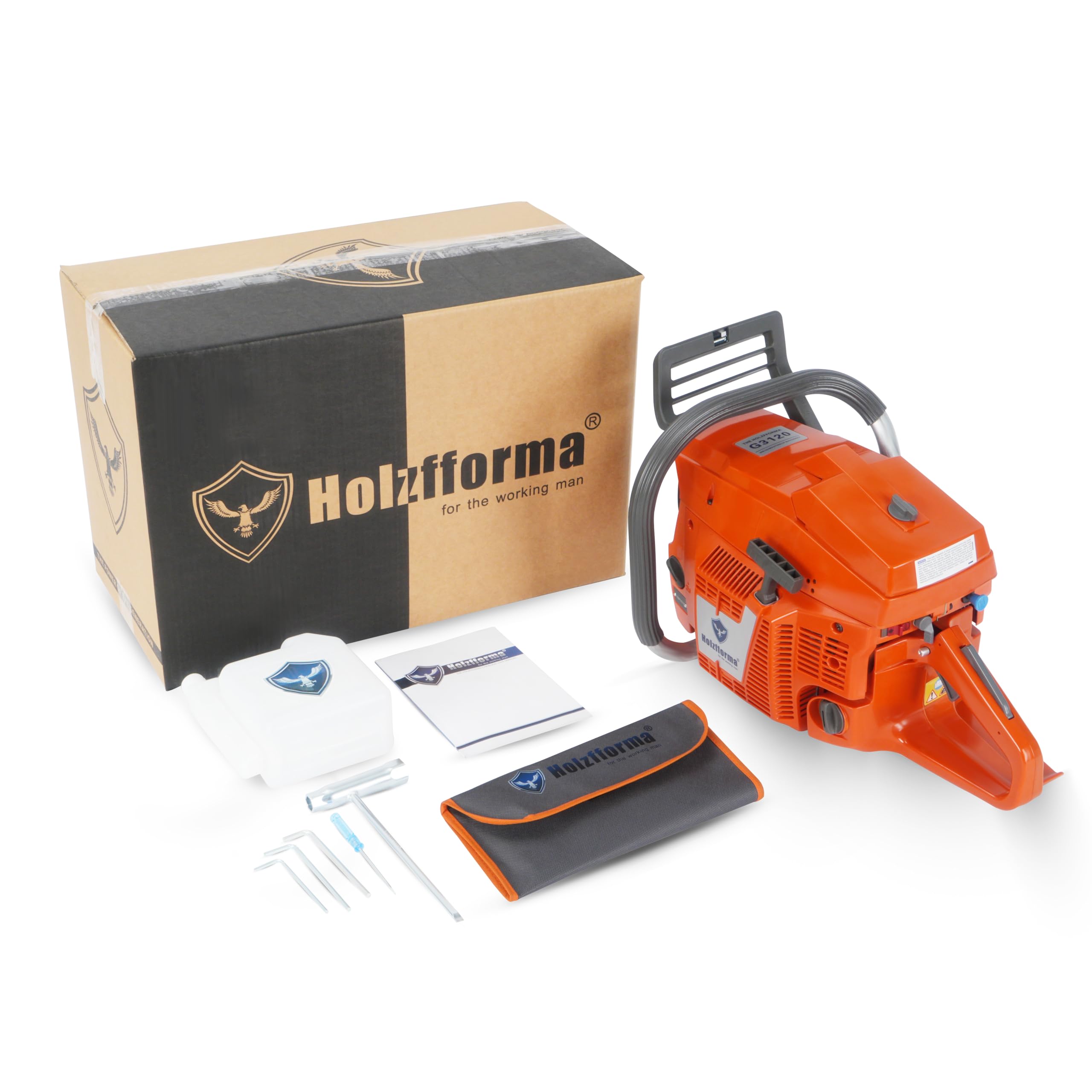 Amazon.com : Holzfforma 118.8cc G3120 Gasoline Chain Saw Power