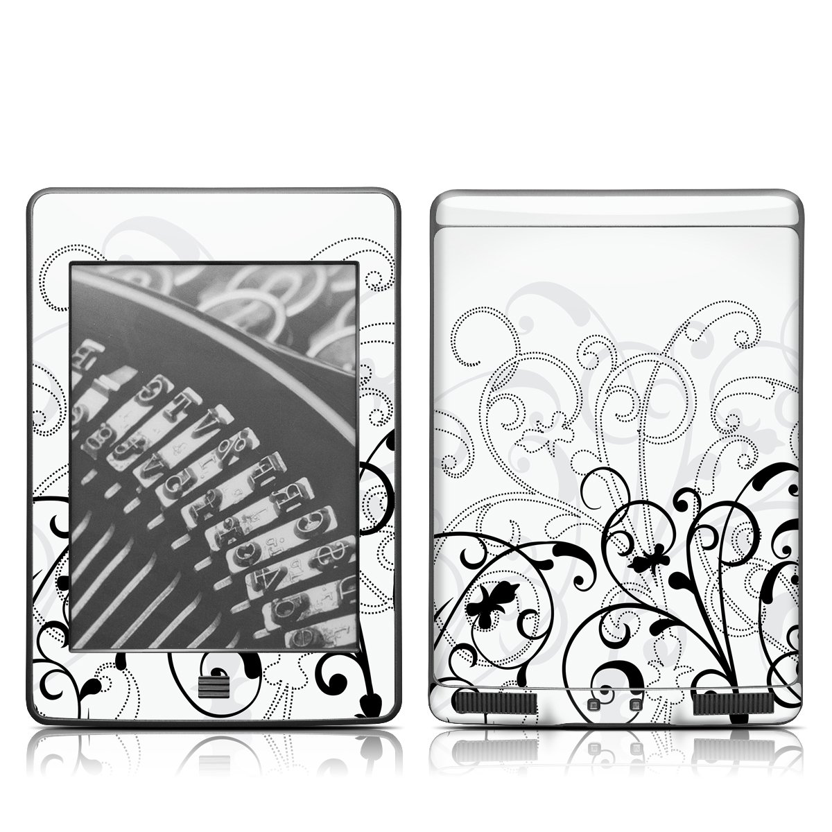 Decalgirl Kindle Touch Skin - W&B Fleur (does not fit Kindle Paperwhite)