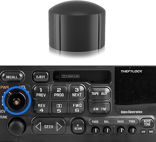 BASIKER Ajuste para Radio Control de Volumen Perillas Estéreo Seleccionar Vehículos GM Reemplazo GM 16199583