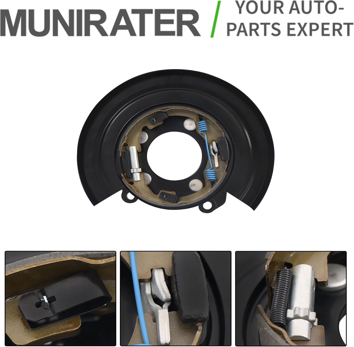 munirater Rear Driver Side Parking Brake Replacement for F-350 2005-2012