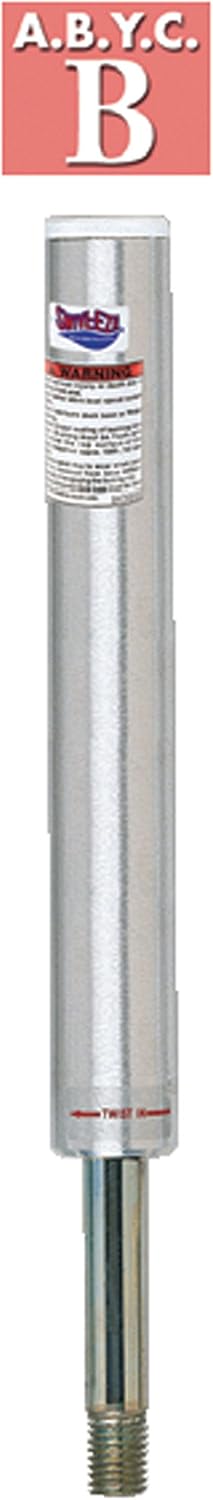 Attwood 2114 Lock'N-Pin 3/4" Pin Post - Brushed Aluminum, Fixed 11" Hgt, 1.5" Dia, Non-Threaded
