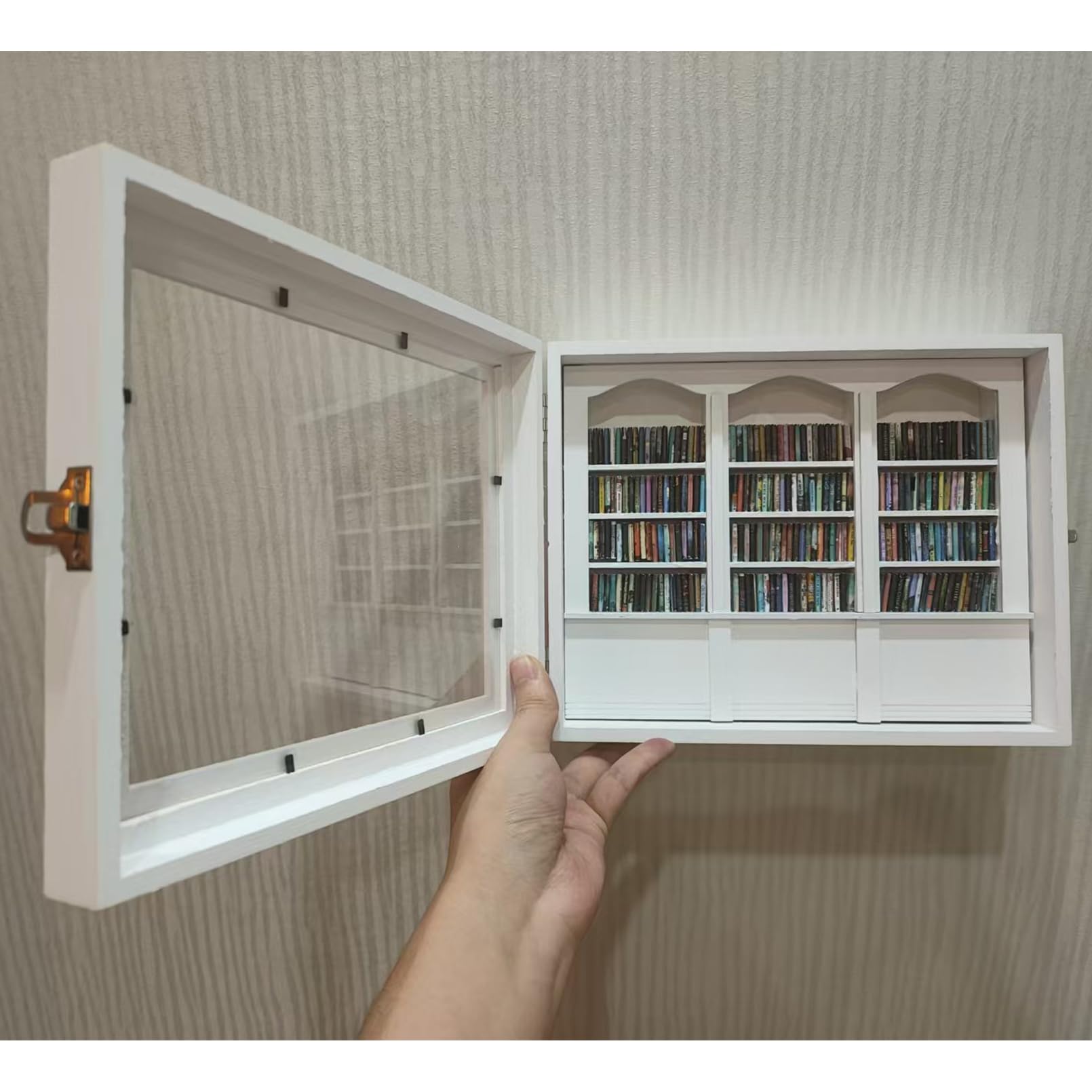 Bookshelf Fillers 200 PCS Non-Repeating Miniature Books - Dollhouse Library For DIY Crafts & Decor Non-repeating Tiny Books
