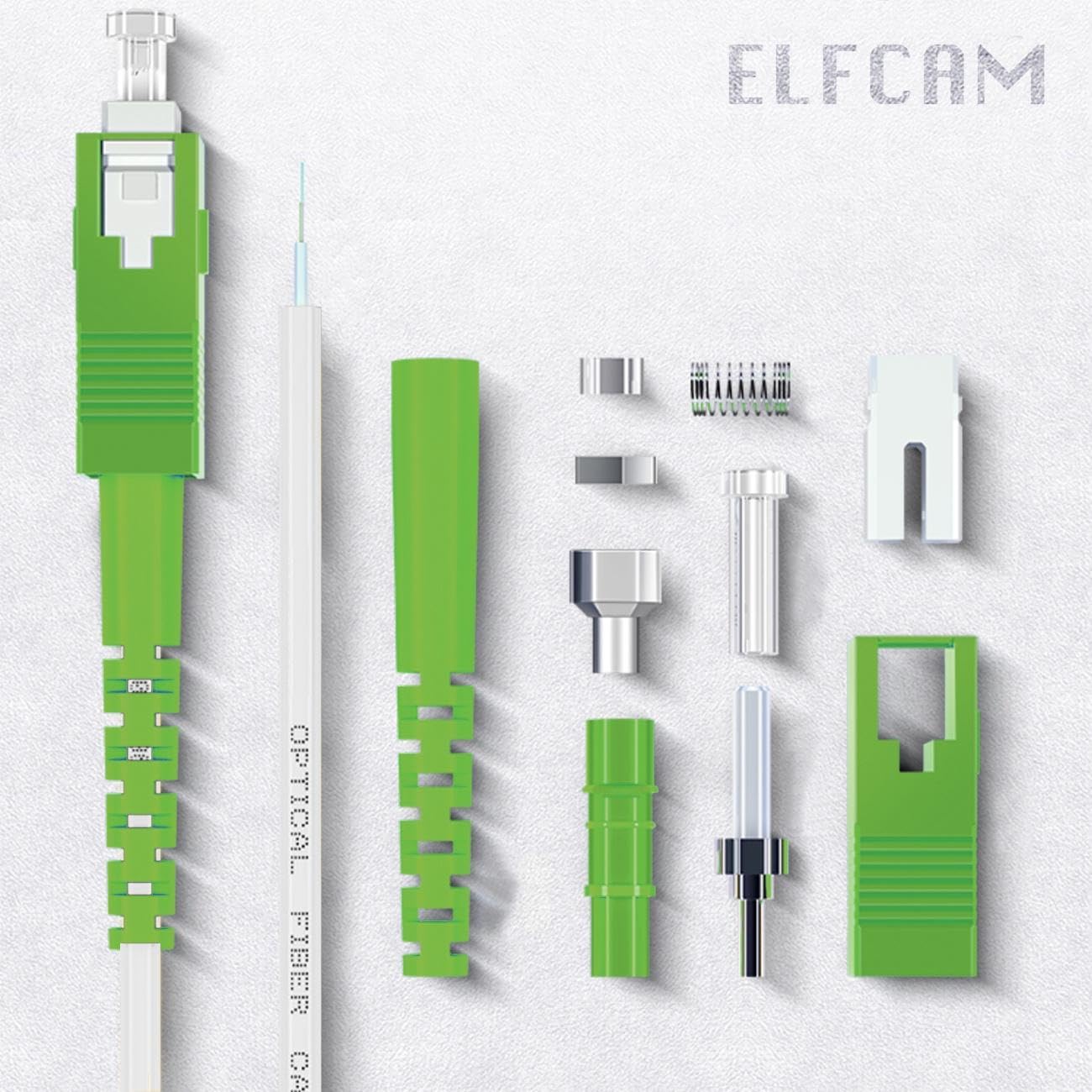 Laser Fibra Cavo Fibra Ottica Monomodale OS2 SC-APC/SC-UPC 9/125 5m | Cavi In Fibra Ottica Power Meter Fibra Ottica - Foto 2