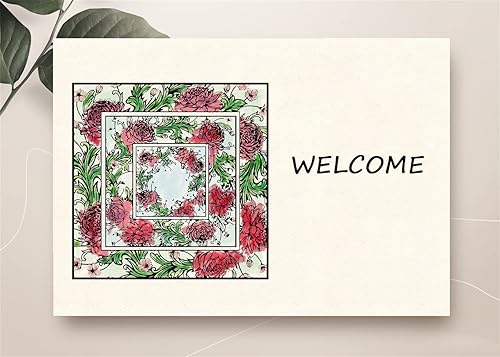 Miniatura 3 de Marco de flores y hojas, sellos transparentes para decoración de tarjetas, álbumes de recortes, fondo de plantas, sellos transparentes de silicona