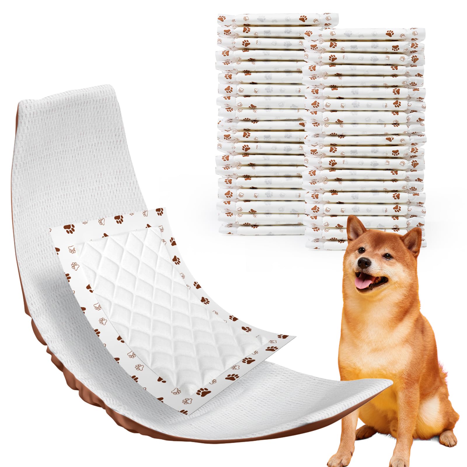 Amazon | 犬用おむつパッド 男の子 女の子兼用マナーパッド