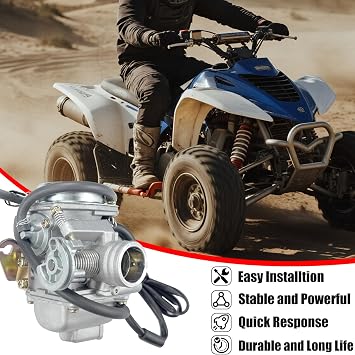 PD24J Carburetor 24mm Carb & Fuel Filter Cleaning Brush for GY6 125cc 150cc