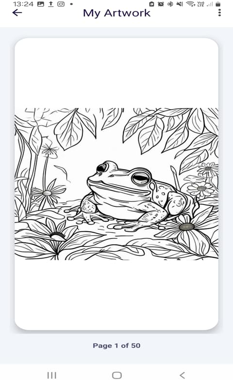 Frogs Coloring Book — view 4