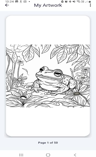Frogs Coloring Book - 4