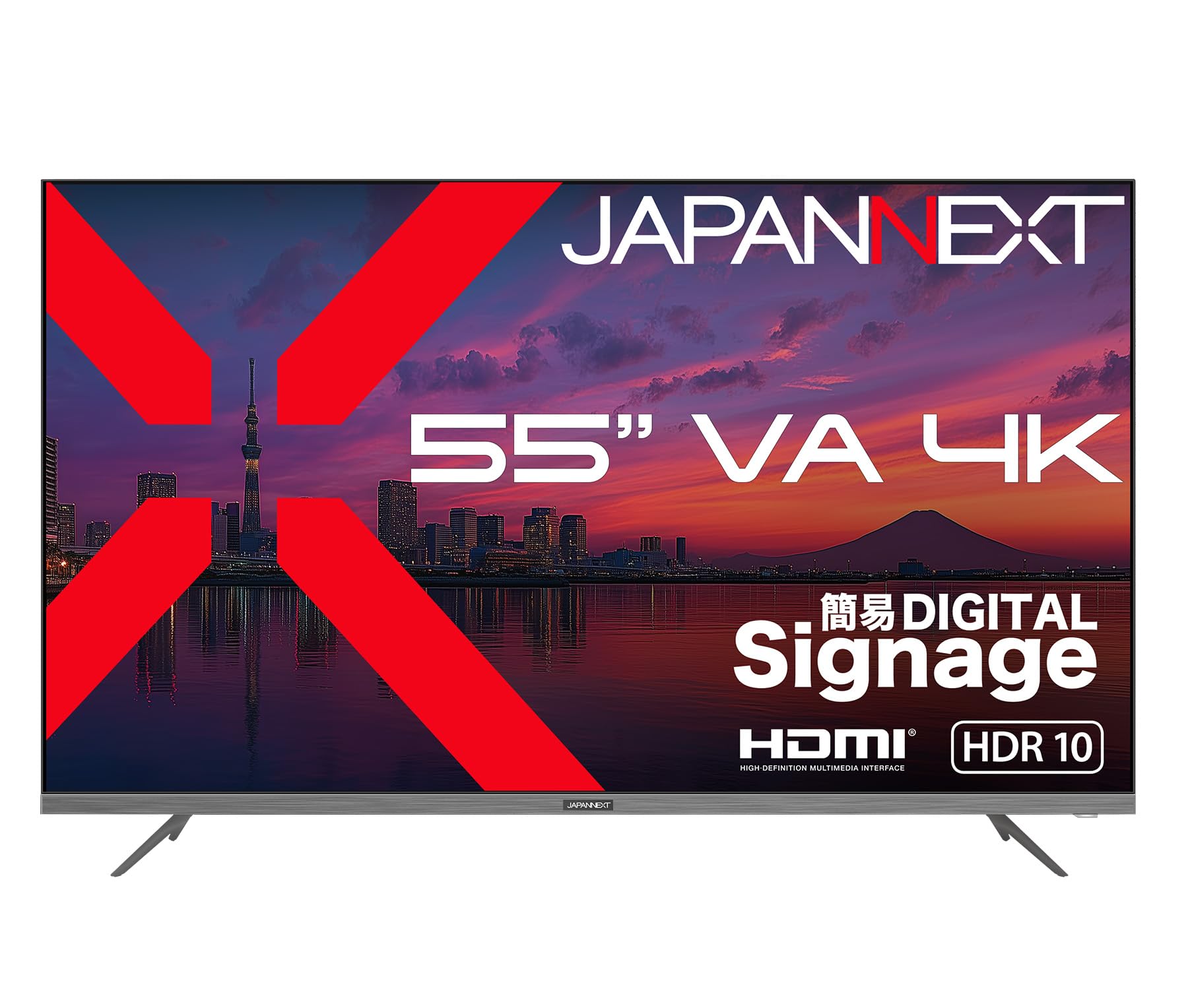 Amazon.co.jp: 【2年保証モデル】 JAPANNEXT 55インチ VAパネル搭載 4K