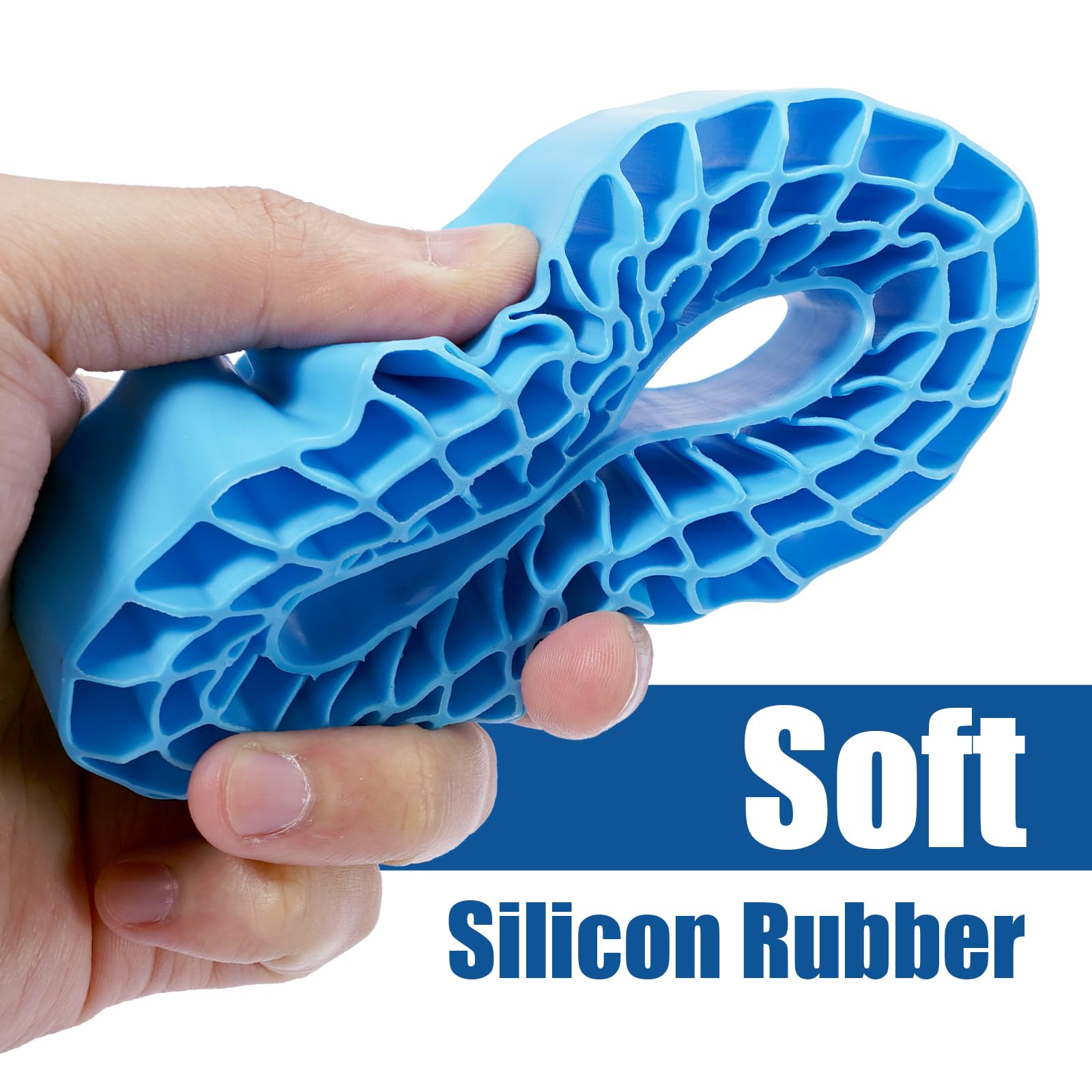 INJORA 2PCS Silicone Rubber Inserts Foam for 106-108mm 1.9