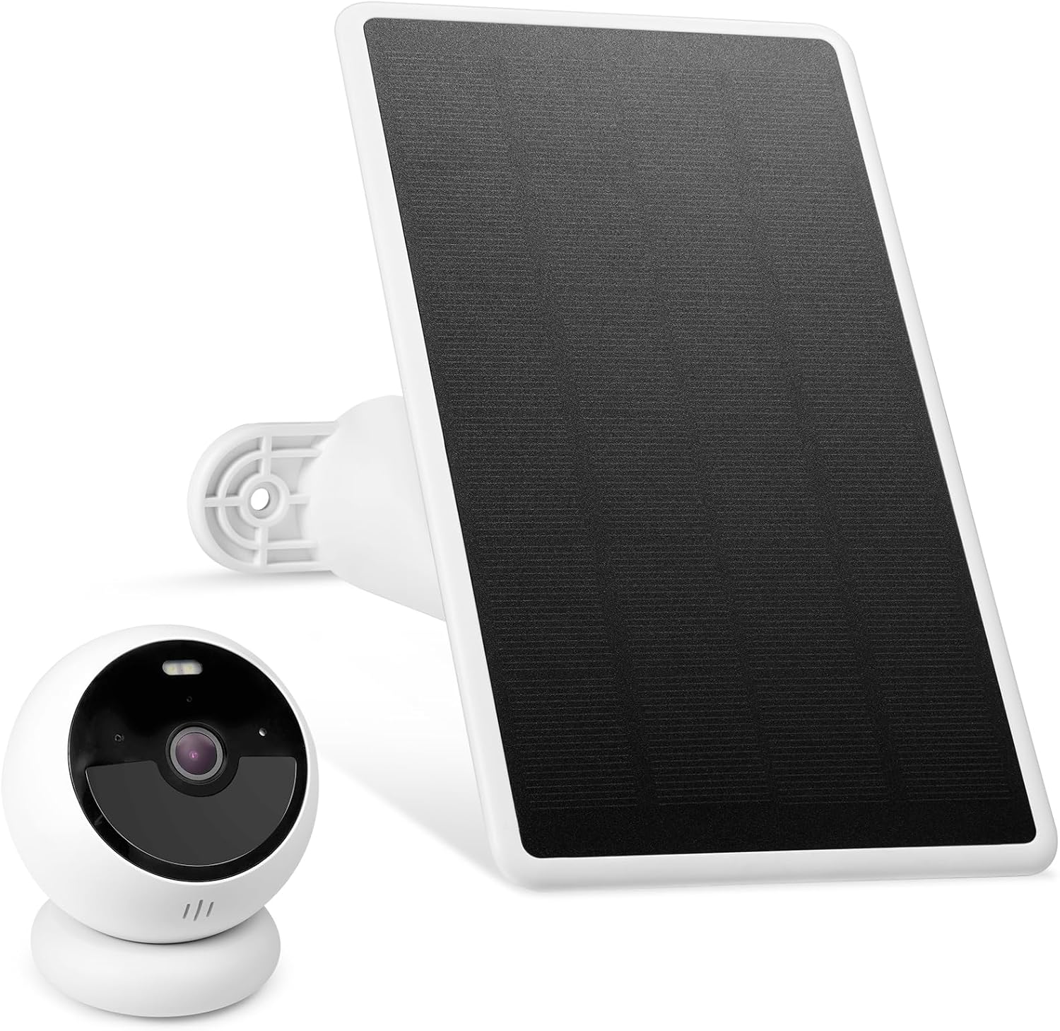 Wasserstein Solar Panel (2W) Compatible with Noorio B200/B210/B310 Security Cameras (Camera NOT Included)
