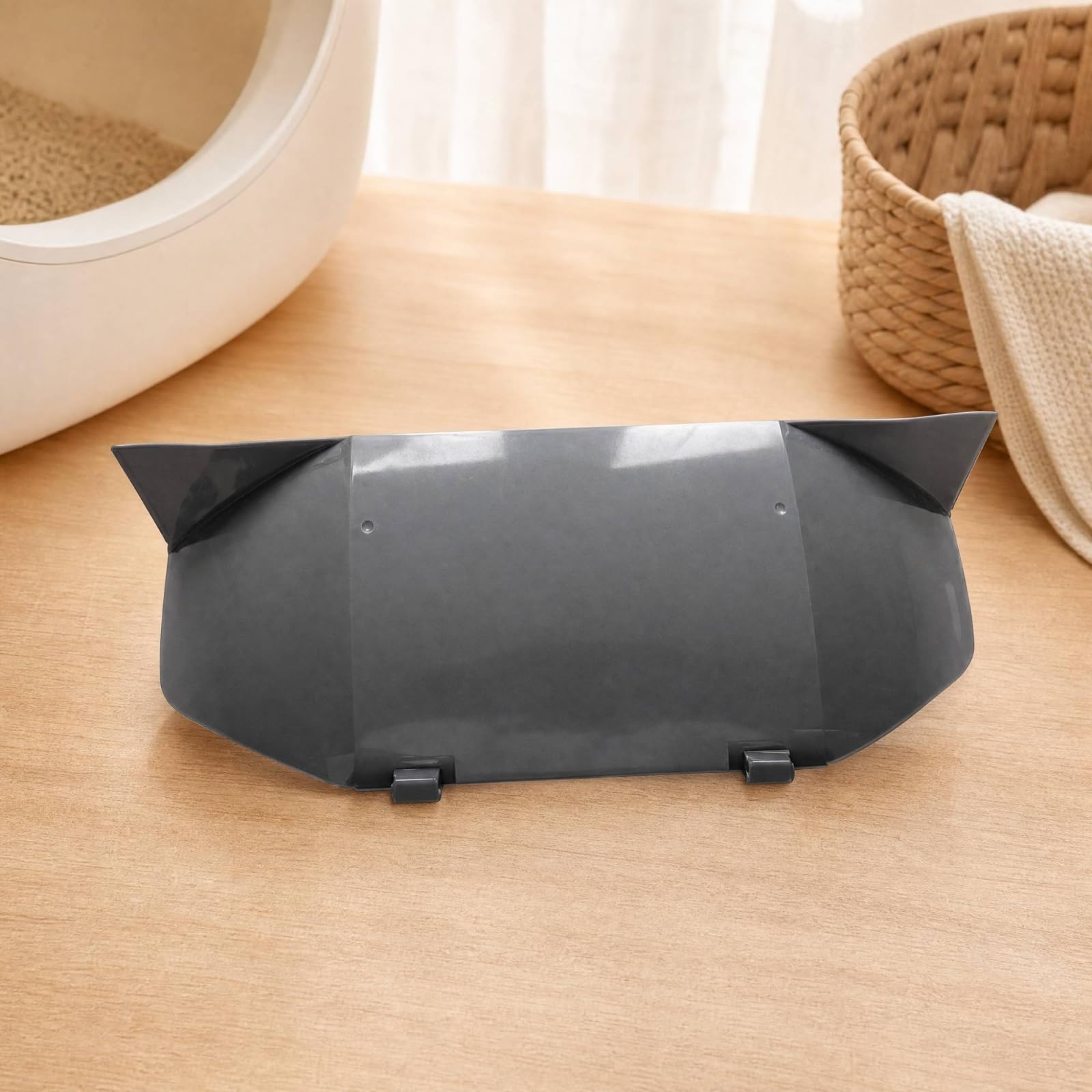 Milageto Katzenklozubehör leicht zu reinigen Katzentoilettenzubehör Ersatzteil für Katzenbesitzer, täglich Katzenstreu-Pflege, Haustierpflege,