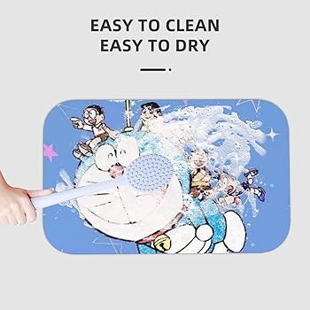 Amazon | かわいい マット ドラえもん 超吸収性シャワーマット