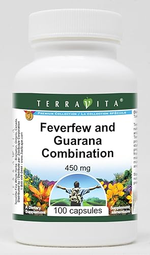 Combinación de matricaria y guaraná - 450 mg (100 Cápsulas, ZIN 516999)