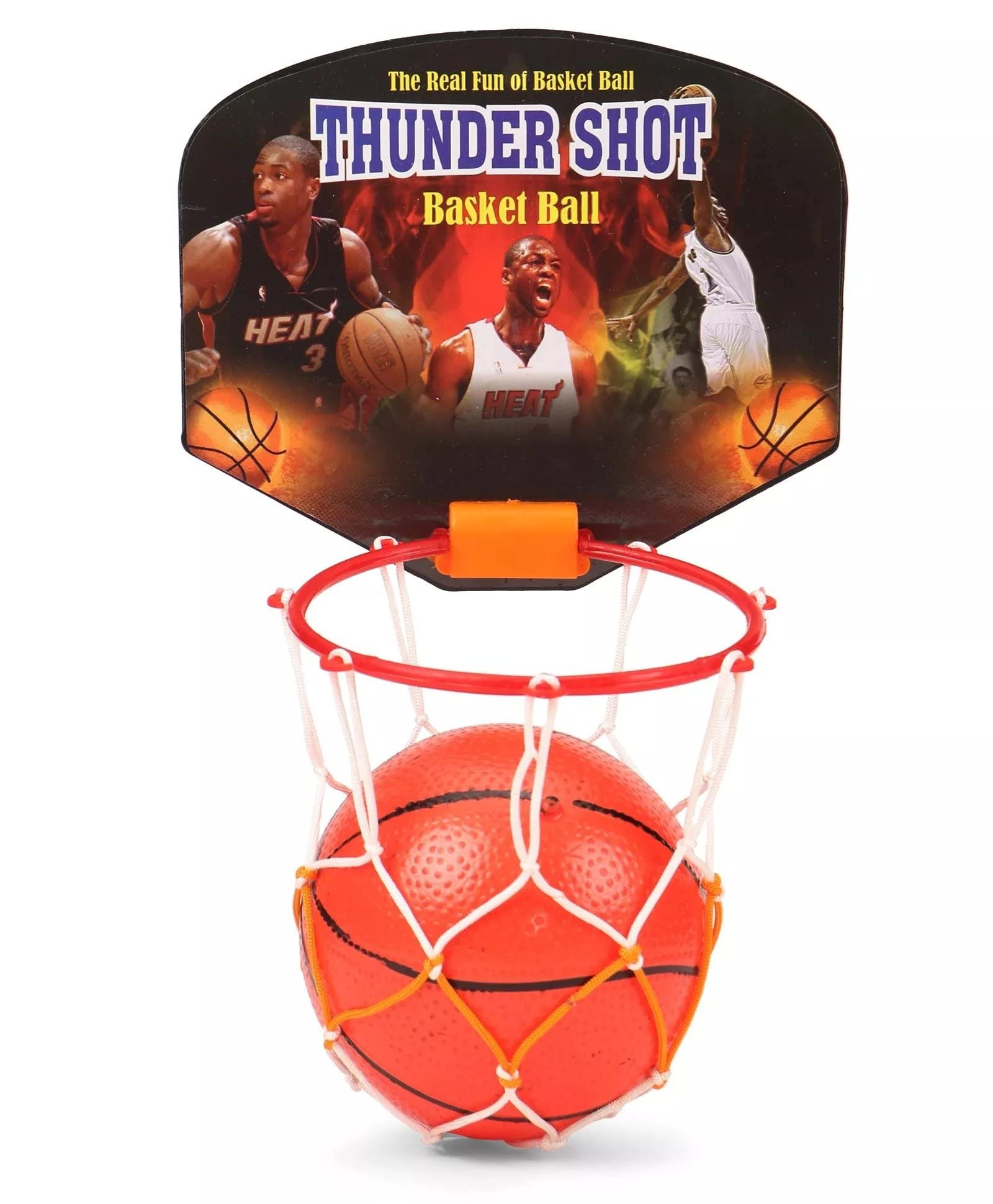 Ratna's Sporty Thunder Shot Basket Ball for Kids, Multicolor
