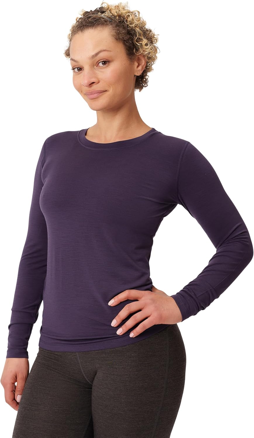 Women's Merino Long Sleeve Shirt by Woolly | RWS Certified | Soft, Stink Free, Seattle Designed