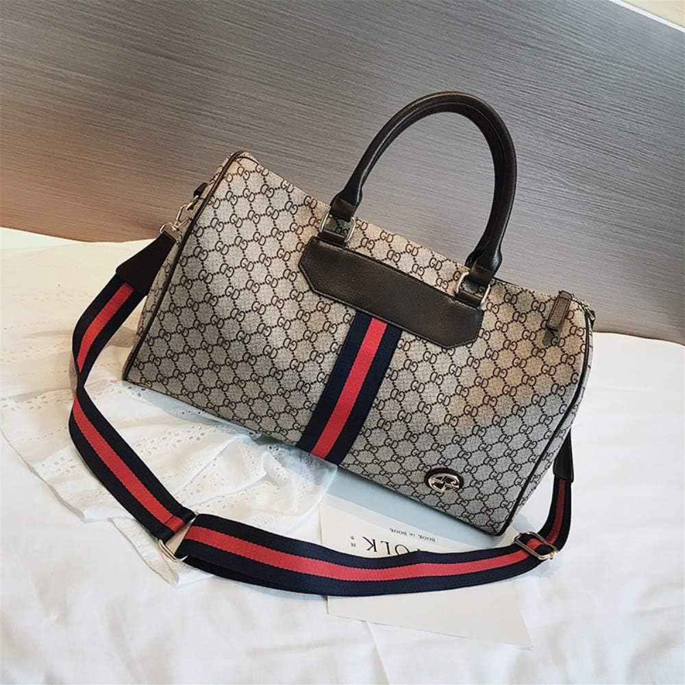 WOAIRAN Shoulder Bag Women Handbag Messenger Bag Fashion Vintage Ladies Simple Leisure Crossbody Large Capacity Tote Travel Boston Bag