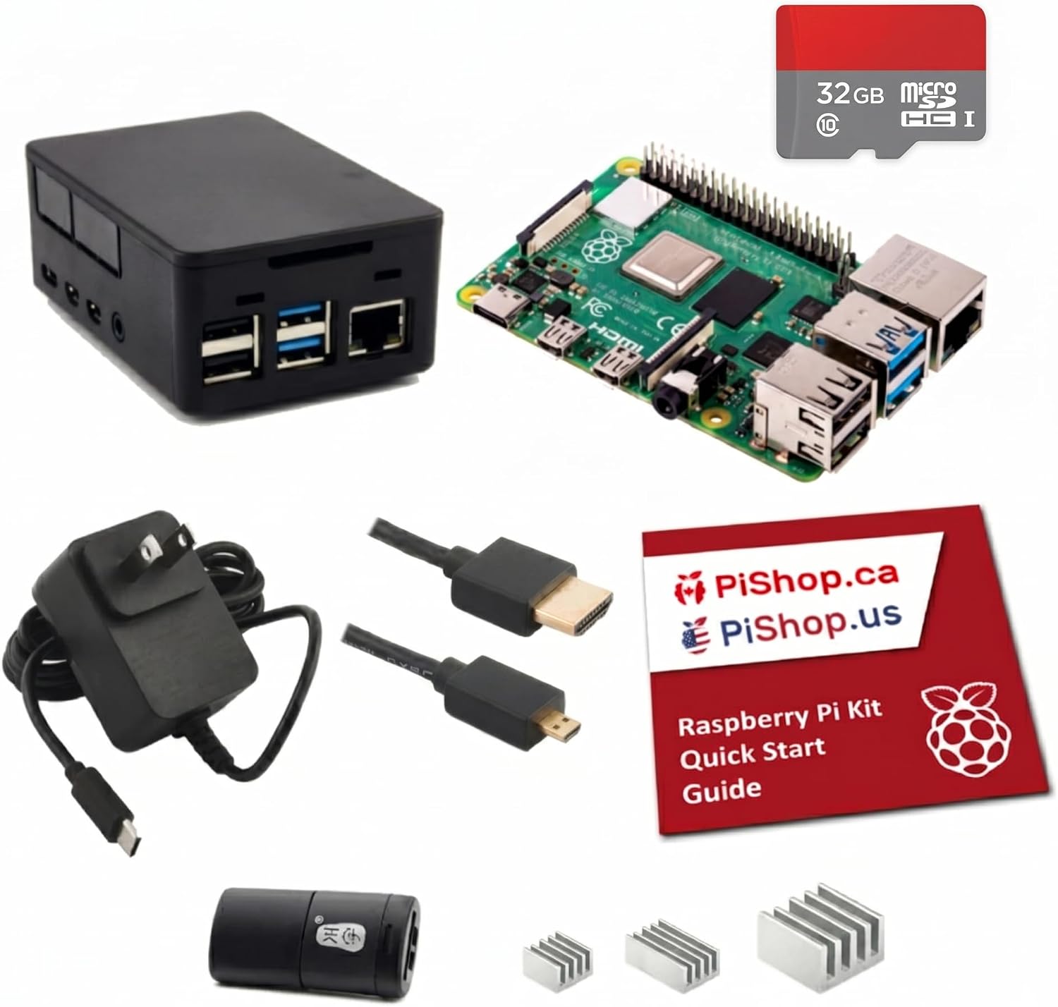 PiShop Raspberry Pi 4B Starter Kit (8GB)