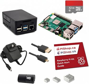 PiShop Raspberry Pi 4B Starter Kit 8GB
