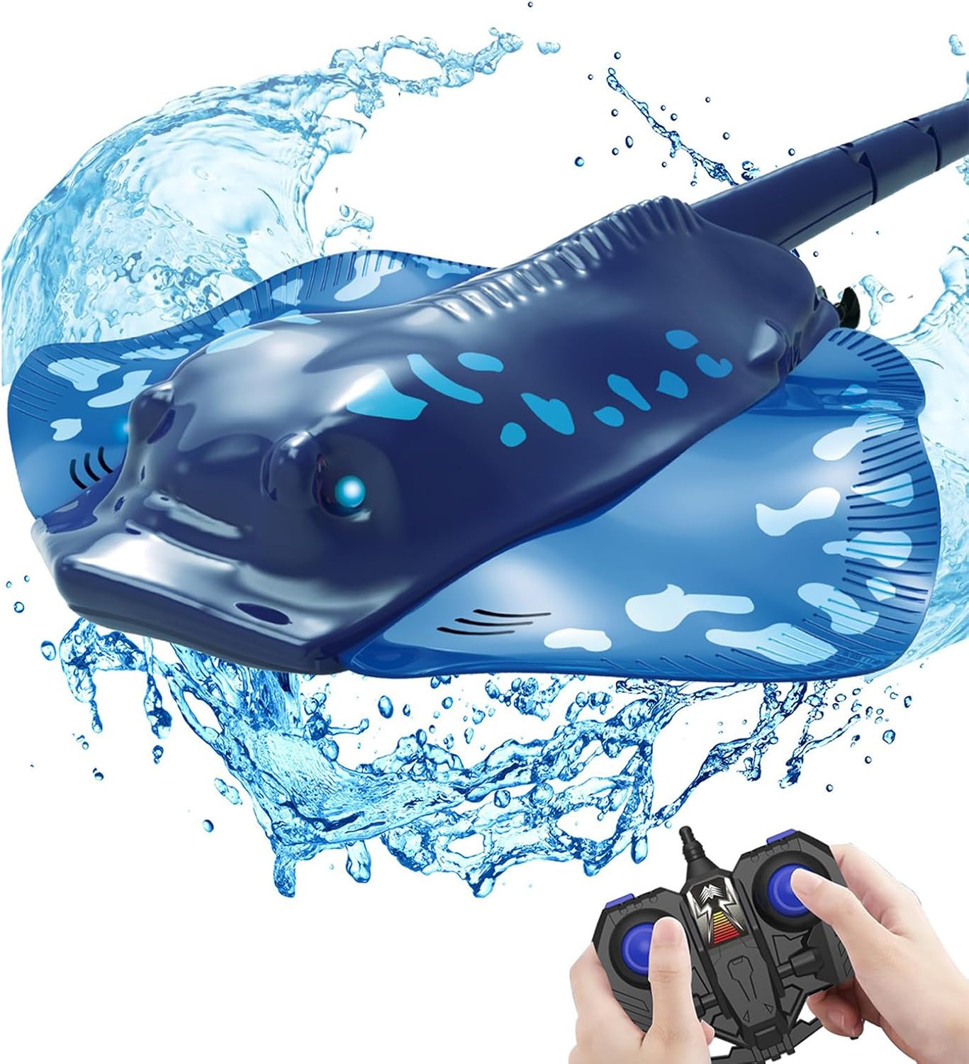 リモートコントロールデビルレイおもちゃ柔軟なロボットキッズプールバスタイムエレクトリック教育的リモートコントロールおもちゃをプレイす